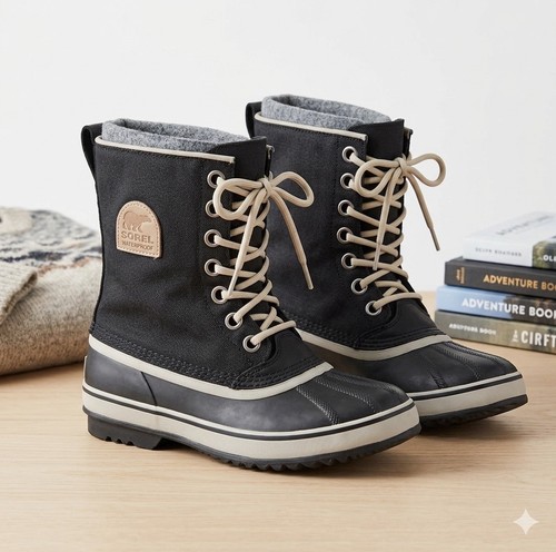 Sorel boots womens - sz, black
