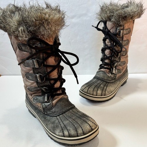 Sorel tofino gray tan waxed - tofino,