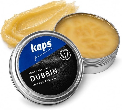 Dubbin for leather - leather, wax
