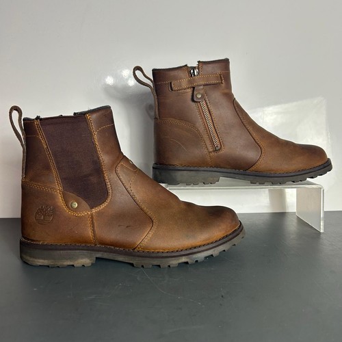 Boy timberland leather - -,